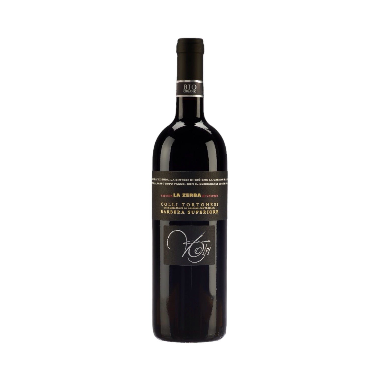 Colli Tortonesi DOC Barbera Superiore BIO La Zerba