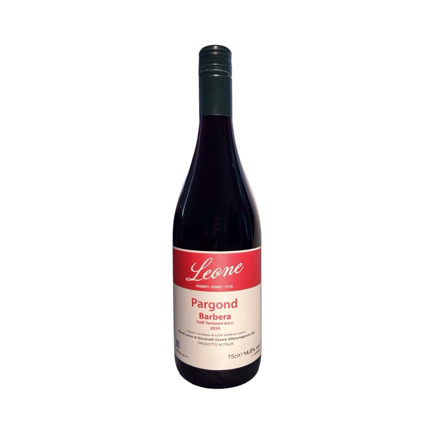 Pargond Barbera 2024 Vigneti Leone